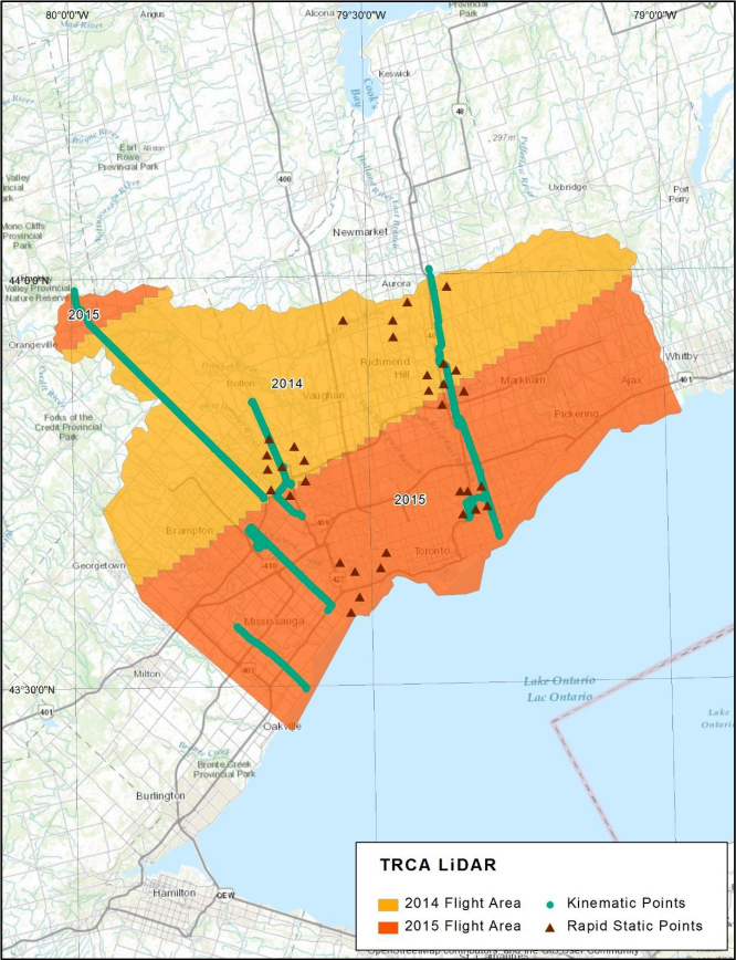 Elevation Coverage Map